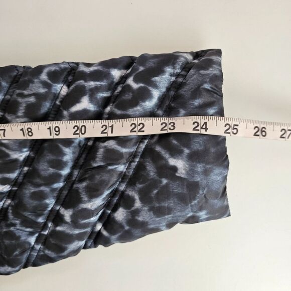 Laundry by Shelli Segal Hooded Down Quilt Puffer Down Animal Print Size 3X - Picture 13 of 14